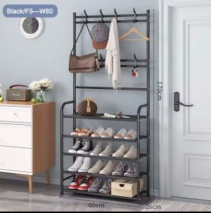 Étagère chaussures sacs et vêtements